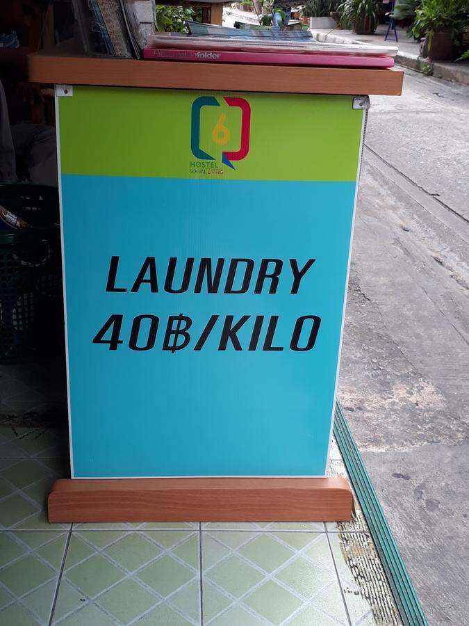 Q6 At 6 Hostel Bangkok Kültér fotó